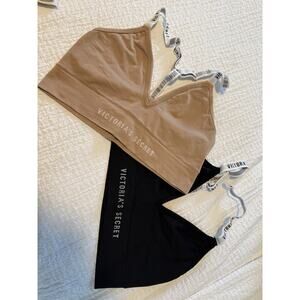Set Of 2 Victoria Secret Sports Bras Size Large